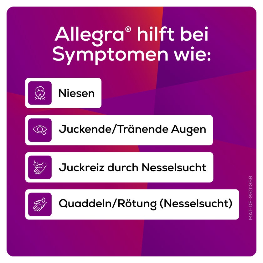 Allegra Allergietabletten 20 mg Tablette 50 St