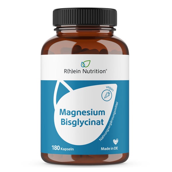 Magnesium Bisglycinat Hochdosiert Vegan 180 St