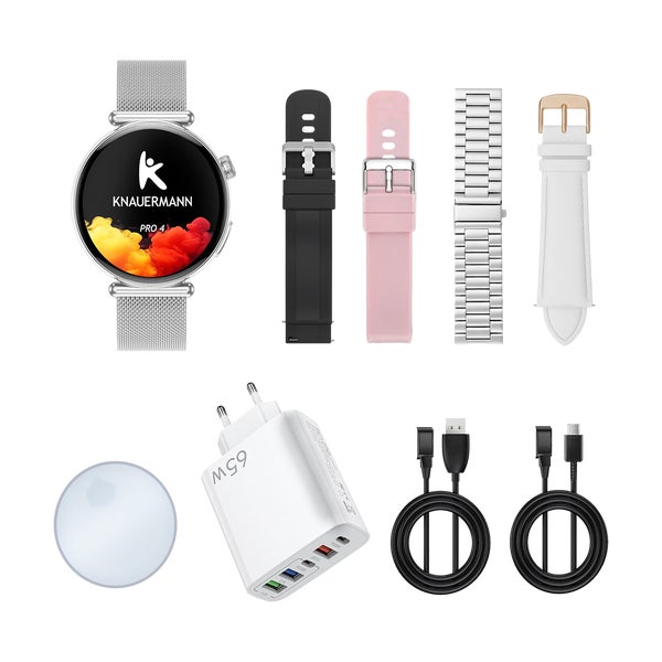 Knauermann PRO 4 Mini (2026) Smartwatch mit Anruf & SOS Funktion 1 St