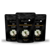 BIOLAVIVA  Schwarzkümmel Samen | Bio | Laborgeprüft | 3 x 500 g