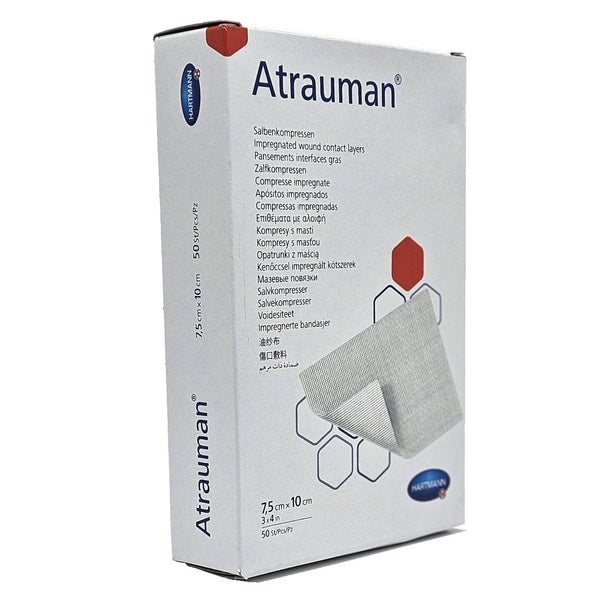 Atrauman 7,5x10 Cm Steril Kompressen 50 St