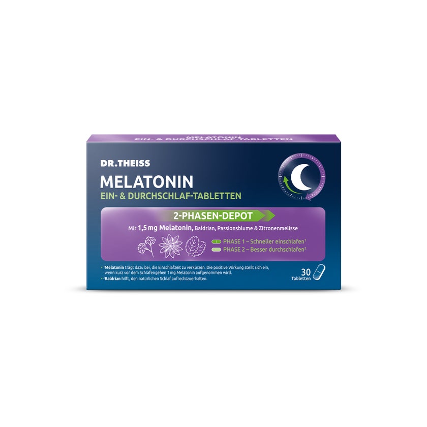 melanotan wirkung Dr. Theiss Melatonin Ein- & Durchschlaf-Tabletten 30 St online kaufen