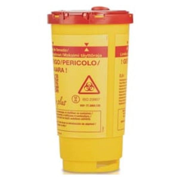 Meditrade Multi-Safe twin Plus Entsorgungsbehälter für Kanülen - 500 ml Fassungsvermögen 1 St