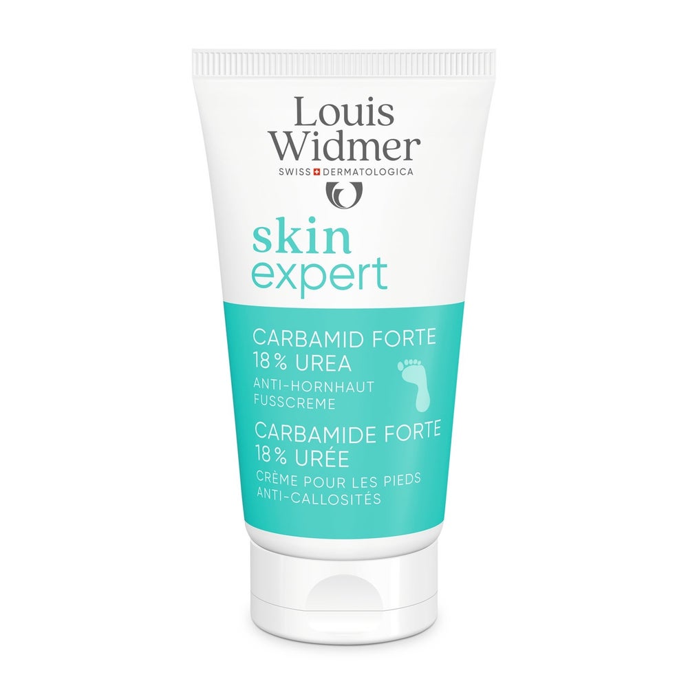 Louis Widmer skinexpert Carbamid Forte Anti-Hornhaut Fußcreme unparfümiert 50 ml