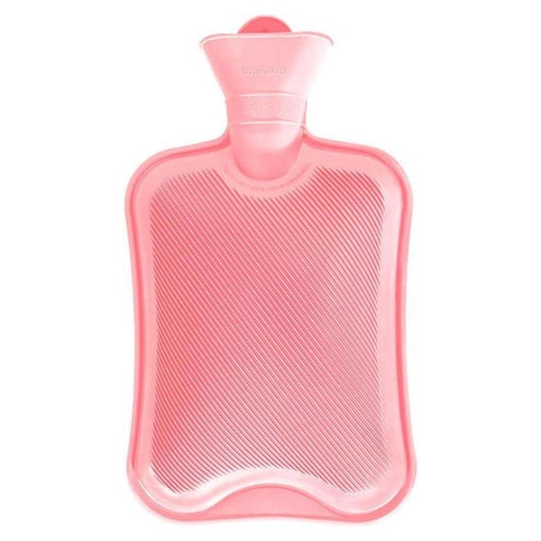 Wärmflasche 2L Naturkautschuk Bettflasche Kinder Frauen Gesc 1 St