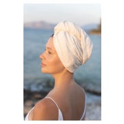Croll & Denecke Haarturban-Set – 2 Bambus-Handtuchturbane für sanftes Trocknen 2 St