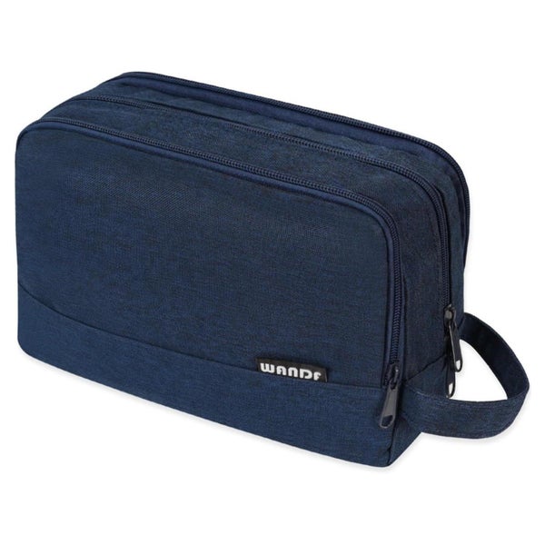 Kulturbeutel Herren Damen Reise Kosmetiktasche Denim Pure Ma 1 St