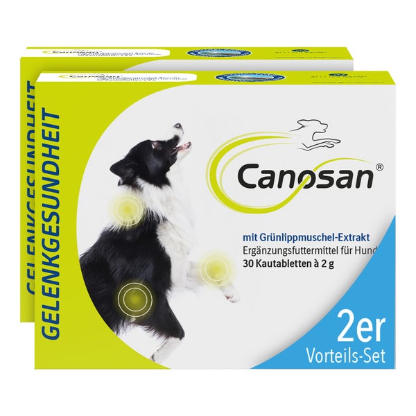 CANOSAN Kautabletten Hund 2X30 St