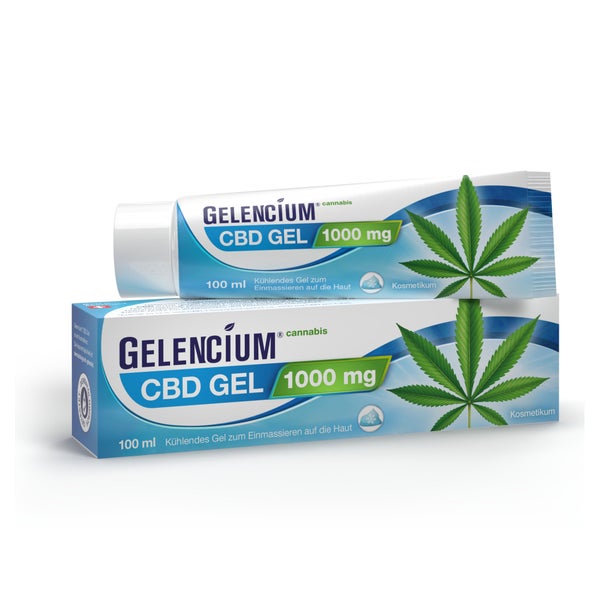 GELENCIUM® Cannabis CBD Gel kühlend 1000 mg 100 ml