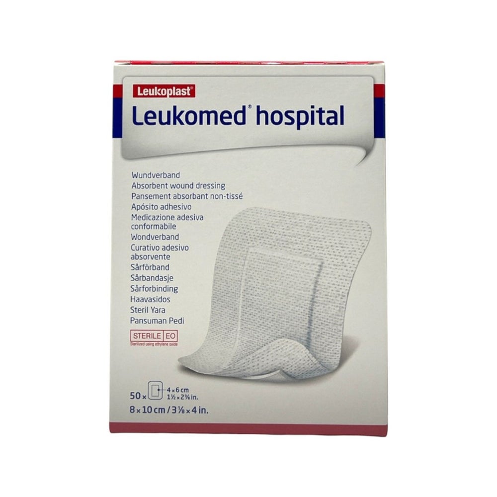 Leukomed Hospital Steriler Wundverband 8cm x 10cm (50 Stück) 50 St