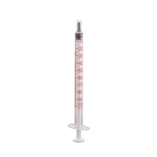 Dispomed 1 ml Spritze Insulin U-100, m. Spardorn 100 P