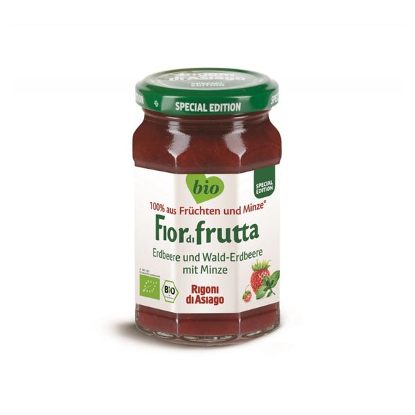 Rigoni di Asiago - Fiordifrutta Erdbeere Minze 250 g