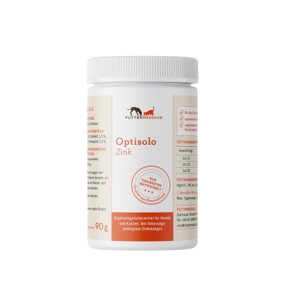 Futtermedicus Optisolo Zink 90 g
