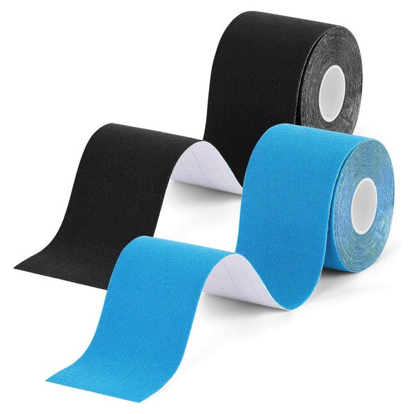 Kinesiotapes 2 Rollen 5mx5cm Profi Physiotape Hautfreundlich 1 St