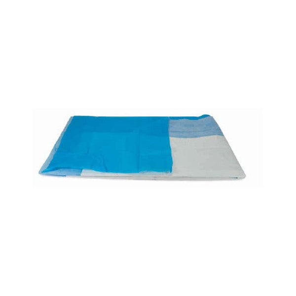 Medi-Inn Bodenmatten 121 cm x 80 cm, absorbierend, blau, mit Anti-Rutsch Folie 10 St