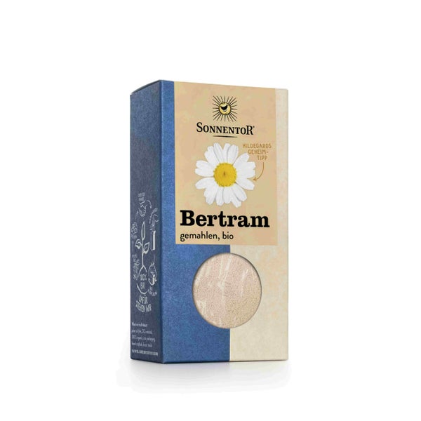 Bertram gemahlen bio 40 g – Vielseitiges Bio-Gewürz für Suppen, Saucen und Gemüse