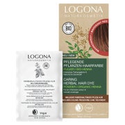 Produktabbildung: Logona Pflegende Pflanzen-Haarfarbe Pulver Mahagonirot Bio 100 g