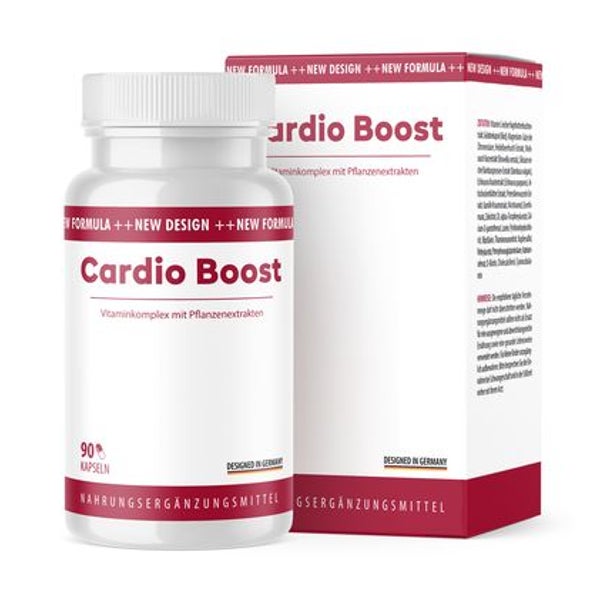 Cardio Boost Kapseln | 90 Stück | Pflanzenextrakten 90 St