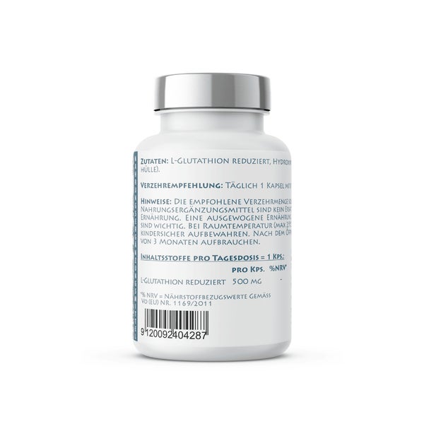 glutathion tagesdosis Naturvit® L-Glutathion 60 St online kaufen L-Glutathion | 300mg pro Tagesdosis/Kapsel