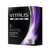 PREMIUM «Strong» extra dicke Kondome - für alle Stellungen (3 Kondome) 3 St