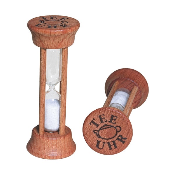 Redecker Tee-Uhr, 3 Min., natur HA
