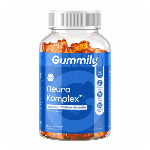 B-Vitamin Komplex mit Citicolin & Löwenmähne 60 St