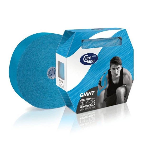 CureTape® Giant Sports Kinesiotape Blau + 25% Klebekraft 1 St
