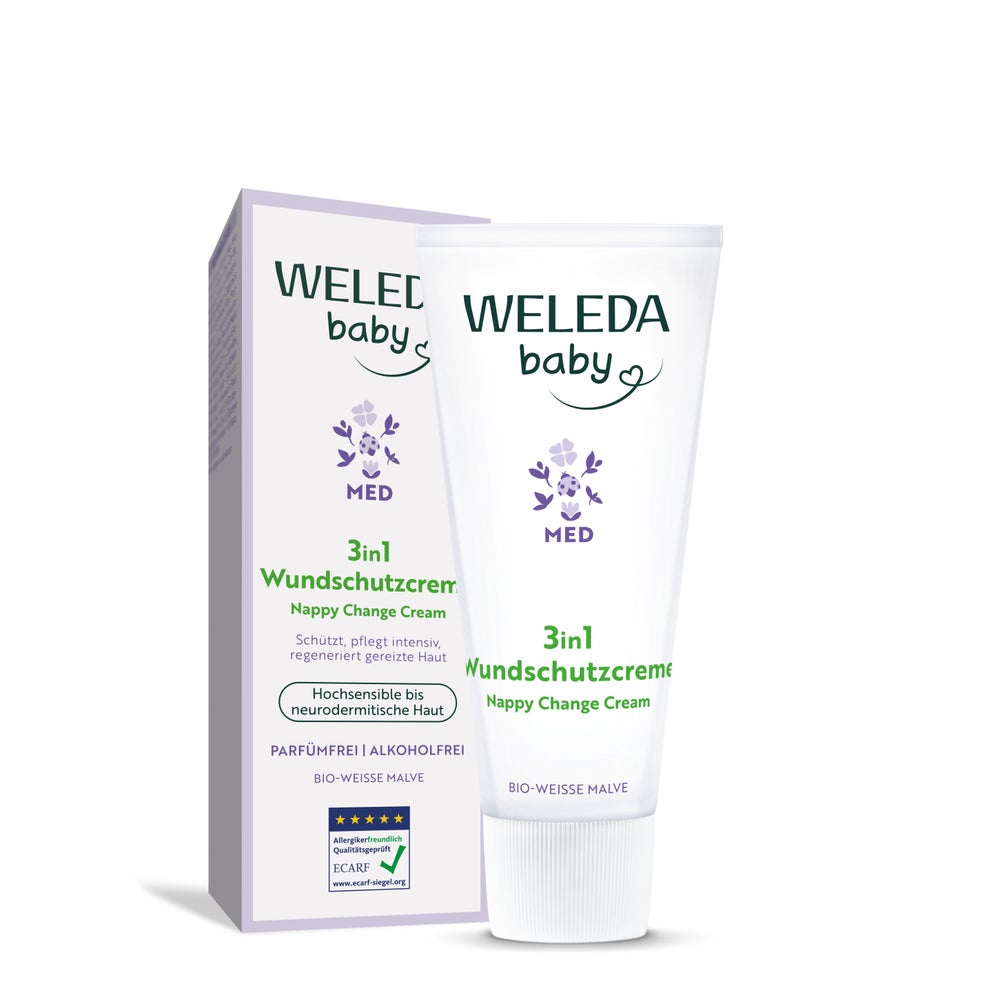 Weleda Baby 3in1 Wundschutzcreme Weiße Malve 50 ml