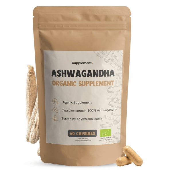 Cupplement - Ashwagandha  500 mg BIO - Kapseln 60 St