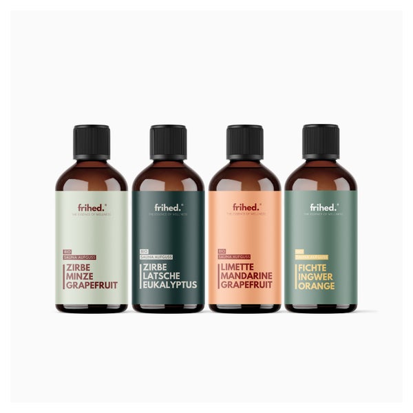 Bio Sauna Aufgüsse 4er Set 1 St
