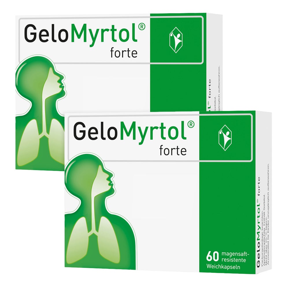 GeloMyrtol forte Sparset 2X60 St