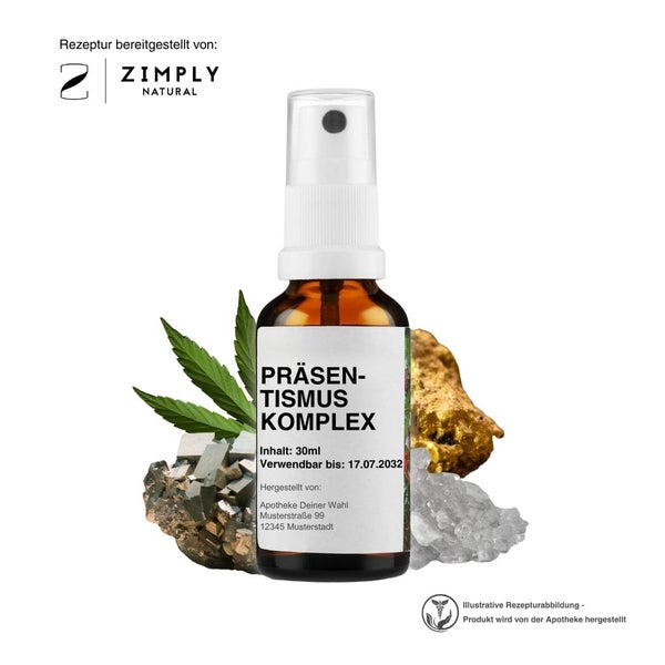 Zimply Natural PRÄSENTISMUS KOMPLEX - Pflanzbasierte Rezeptur 30 ml
