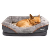 JOYELF Memory Foam Hundebett L 68x50x15cm - Orthopädisch, waschbar, mit Geschenk