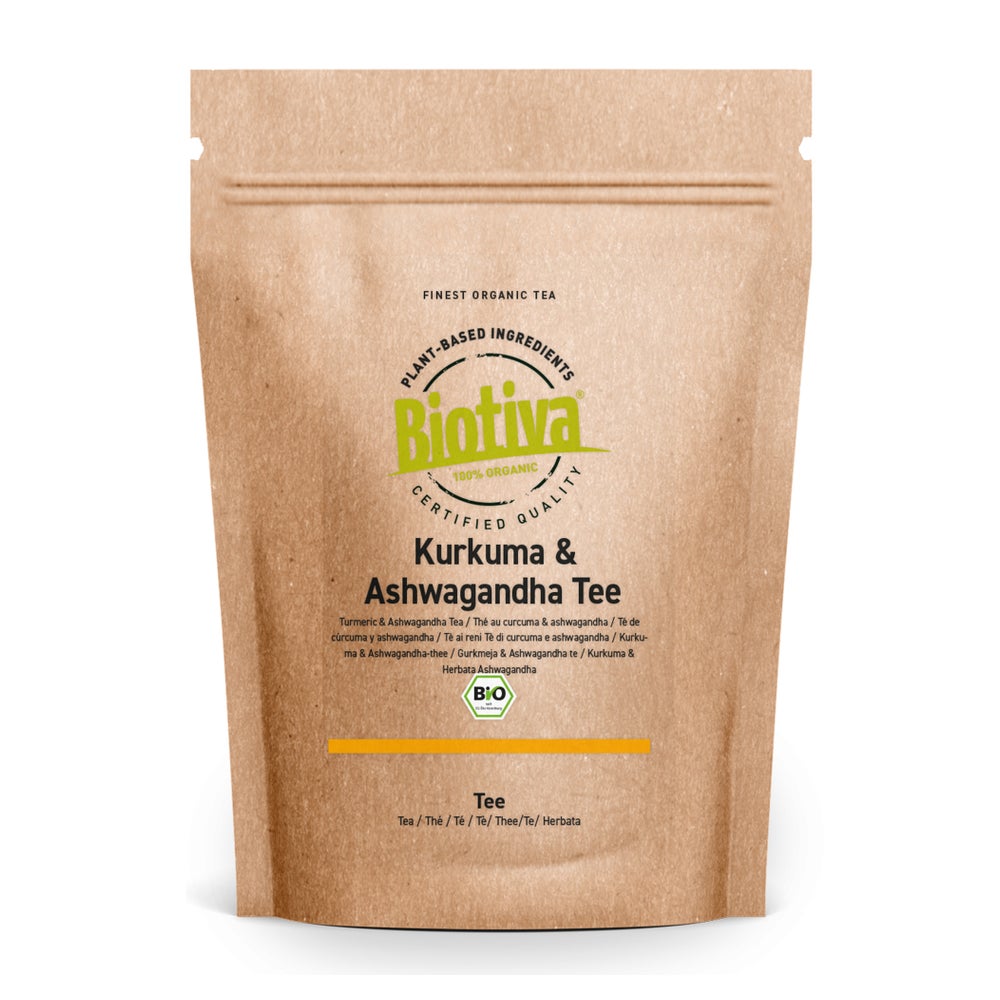 Biotiva Kurkuma & Ashwagandha Tee Bio 100 g