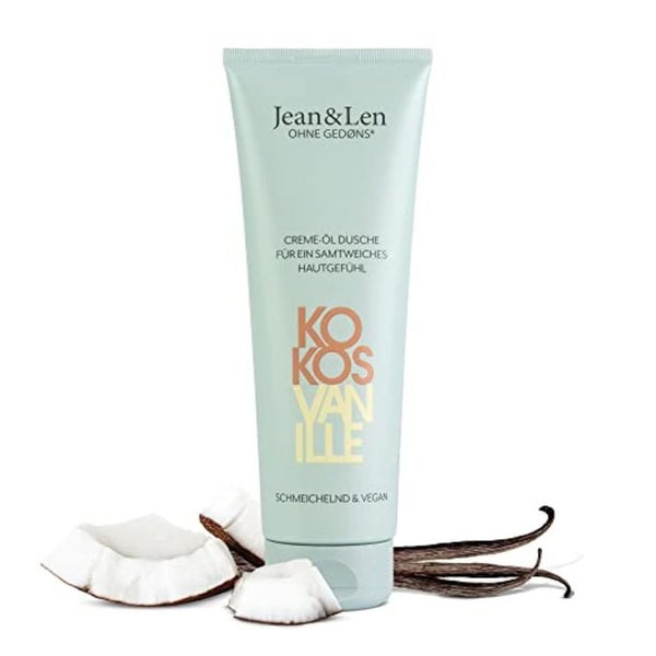 Jean & Len Creme-Öl Dusche Kokos & Vanille 250 ml