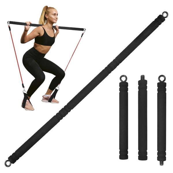 Topfinder Widerstandsbänder Stange Pilates Bar Resistance Ba 1 St