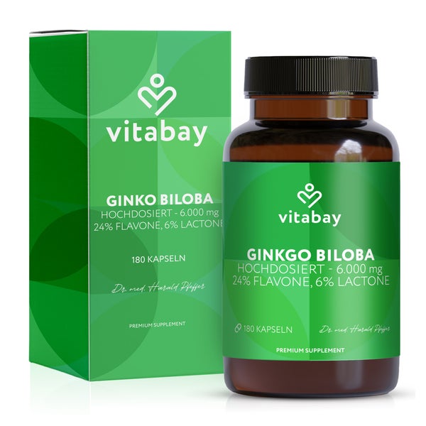 Vitabay Ginkgo Biloba 6000 mg 180 St