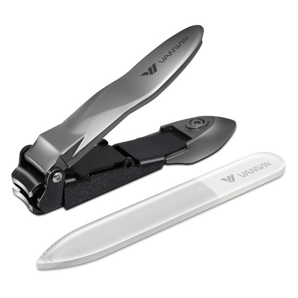 Nagelknipser mit Auffangbehälter, Ergonomischer Hebel, Edels 1 St