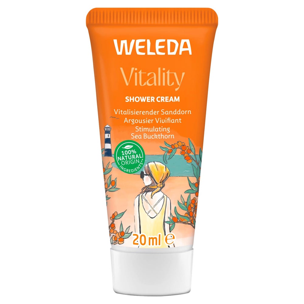 Weleda Vitality Shower Cream Sanddorn Vitalisier. 20 ml
