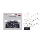 3er Pack Modische Fertiglesebrille +1.00 1 St