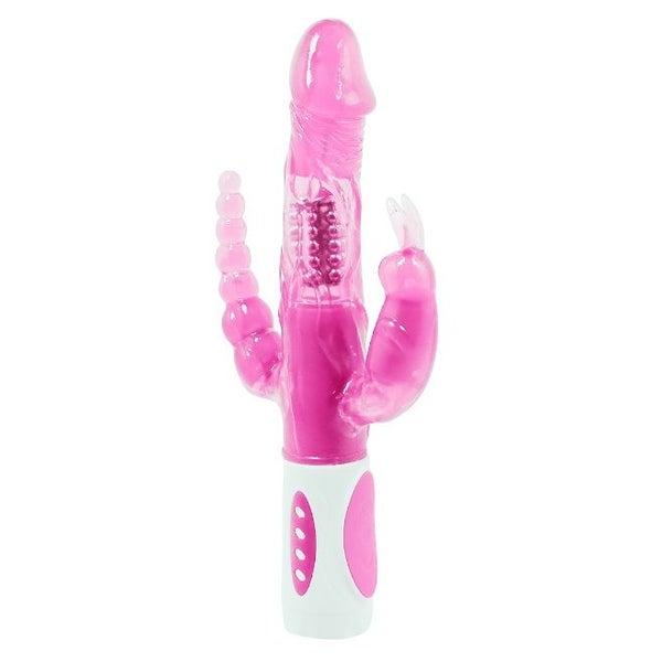 Baile - Pretty Bunny Dreifacher Vibrator Rotator 1 St