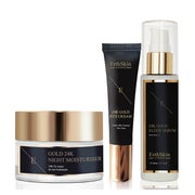 Anti-Falten-Elixier-Serum + Nachtfeuchtigkeitscreme + Augencreme Set 1 St