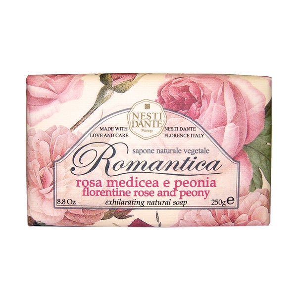 Nesti Dante ROMANTICA Seife Florentine Rose & Peony 250 g