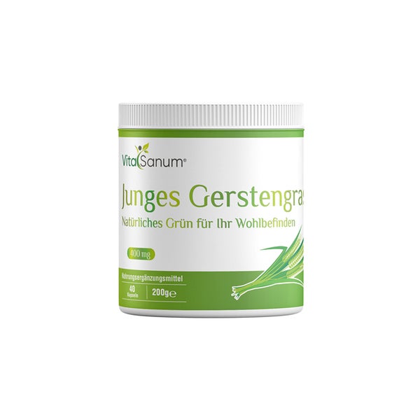 VitaSanum® Junges Gerstengras – Natürliches Grün für Ihr Woh  St