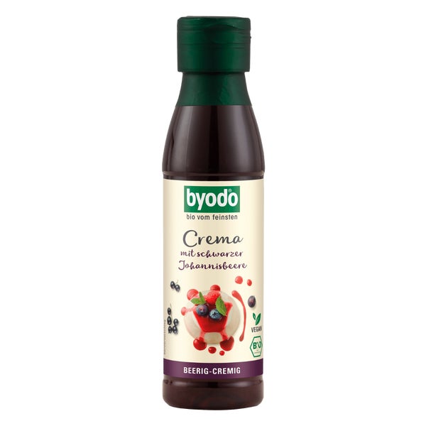 Byodo Crema mit schwarzer Johannisbeere Bio 150 ml