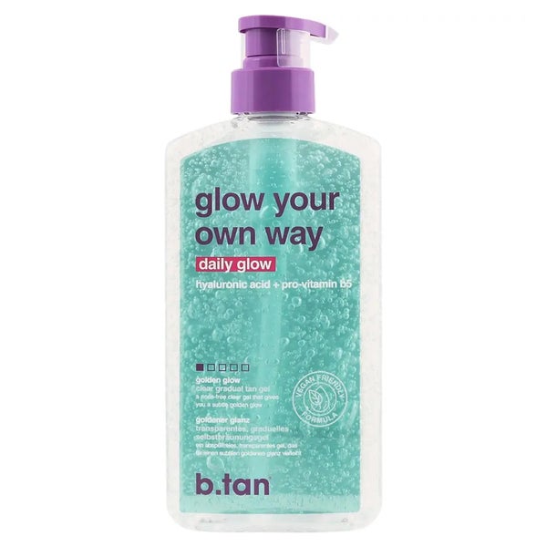b.tan Glow Your Own Way Golden Glow Selbstbräunungsgel 473 ml