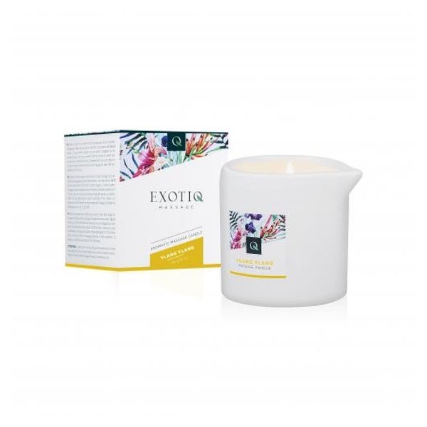 «Ylang Ylang» Massagekerze mit anregendem Duft Massageöl 60g (0.06 kg) 60 g