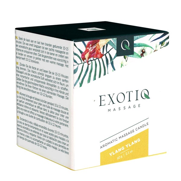 «Ylang Ylang» Massagekerze mit anregendem Duft Massageöl 60g (0.06 kg) 60 g