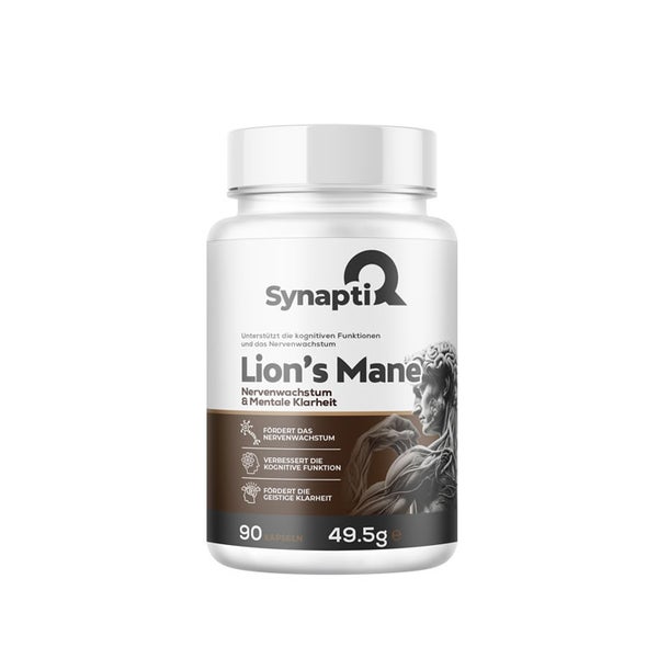 SynaptiQ® - Lion’s Mane – Nervenwachstum & mentale Klarheit 44 g