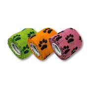 LisaCare Tierbandagen - Pfoten-Mix - 5cm x 4,5m 3 St